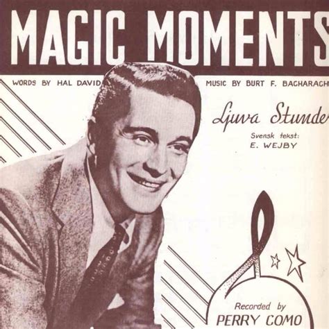 Perry Como's Magic Moments: A Journey Through Time and Sound